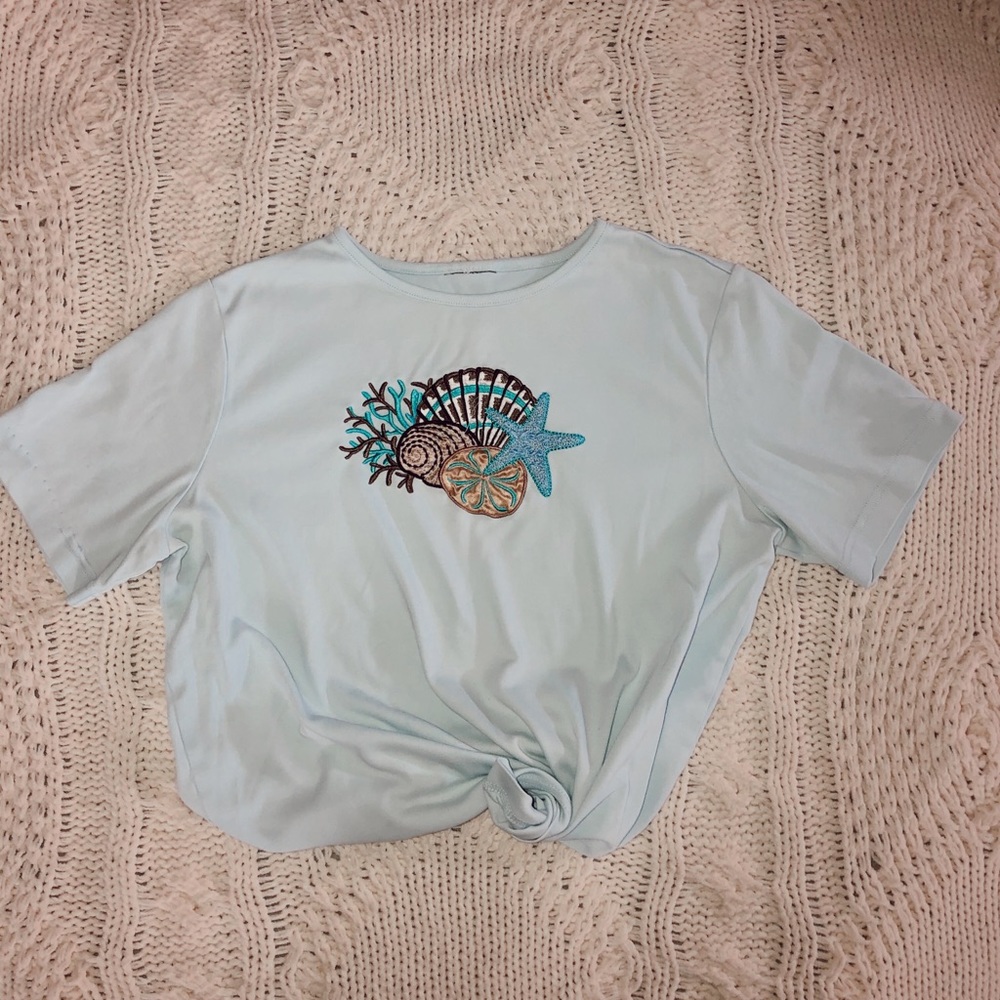 sea shell tee